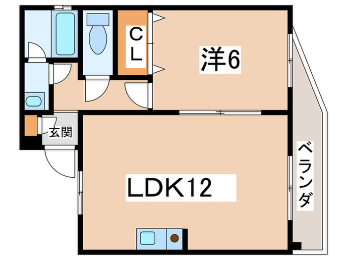 ミスタ-K北武庫之荘113の間取り写真