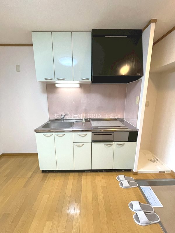 地下鉄千日前線 新深江駅 徒歩1分 11階建 築23年のキッチン写真