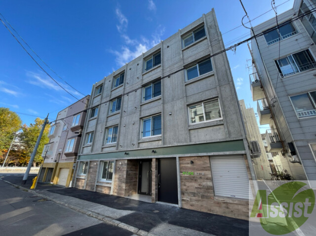 建物外観　札幌市北区北二十七条西「ｅｃｏａ北２７条」