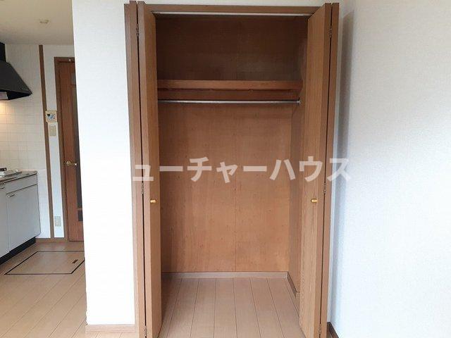 収納　十分な収納スペースがあります