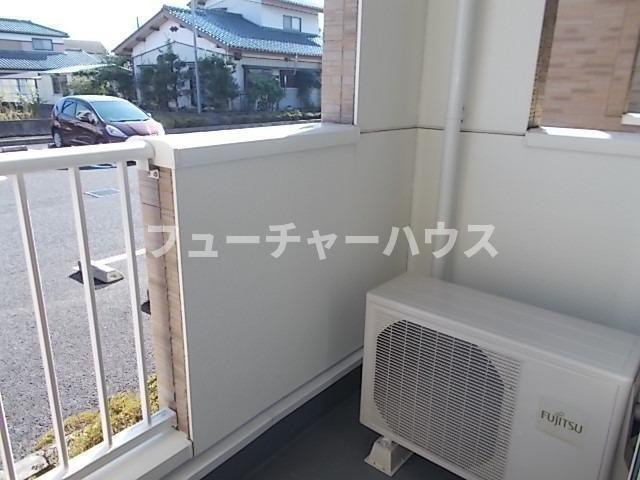 バルコニー　落ち着いた時間を過ごせるバルコニーです