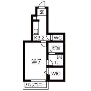 L’essor富沢の間取り写真