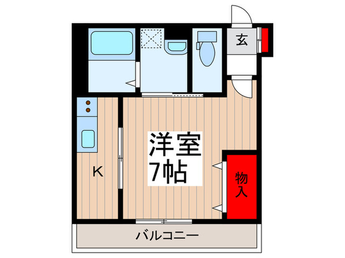 Libra六町の間取り写真