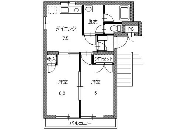 ファミーユK&Aの間取り写真