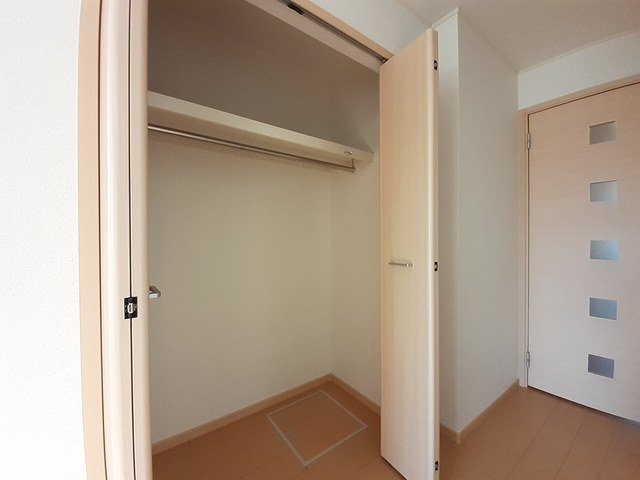 収納　大きなスペースがあり、収納には困りません