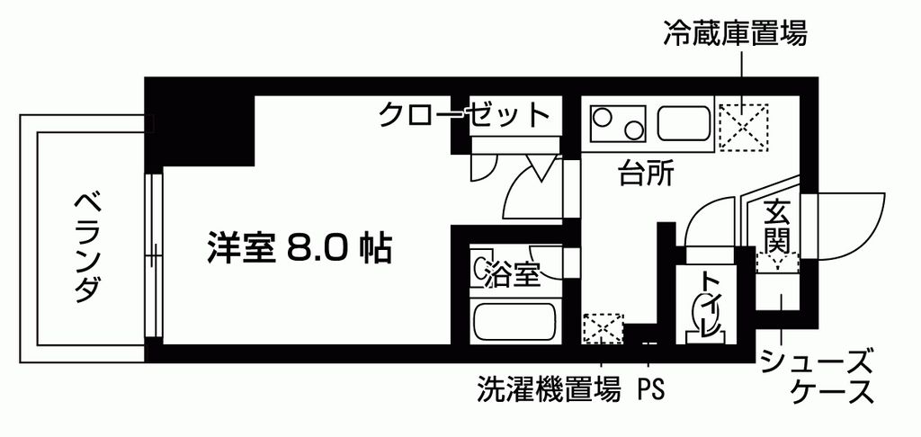 大須レジデンスの間取り写真