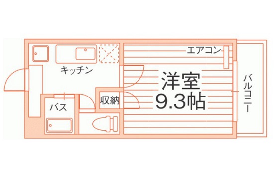 プロミネンツの間取り写真