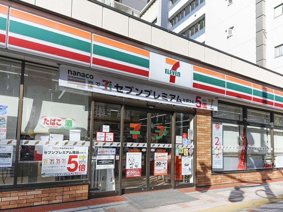 コンビニ　セブンイレブン江東新大橋3丁目店（コンビニ）まで212m