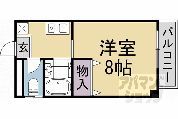 アルテハイム桂の間取り写真
