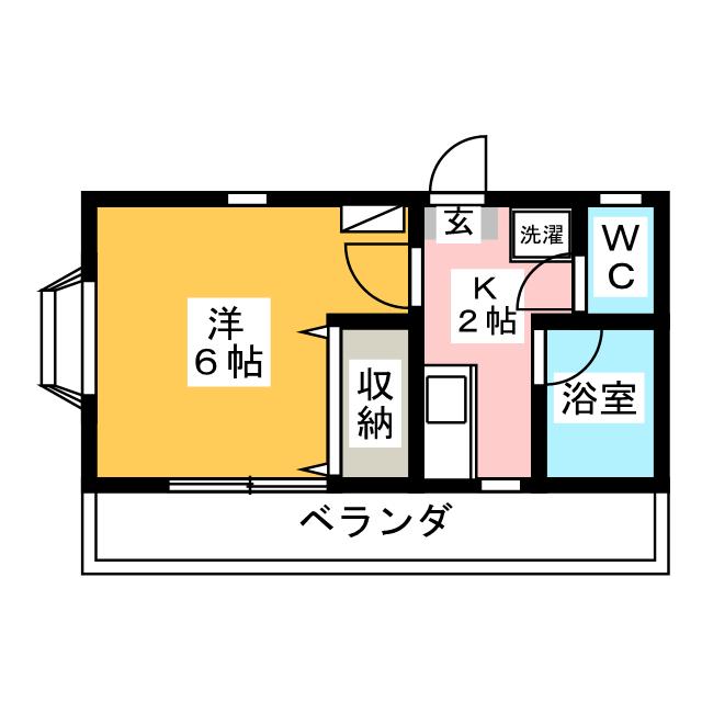 プレミール津島の間取り