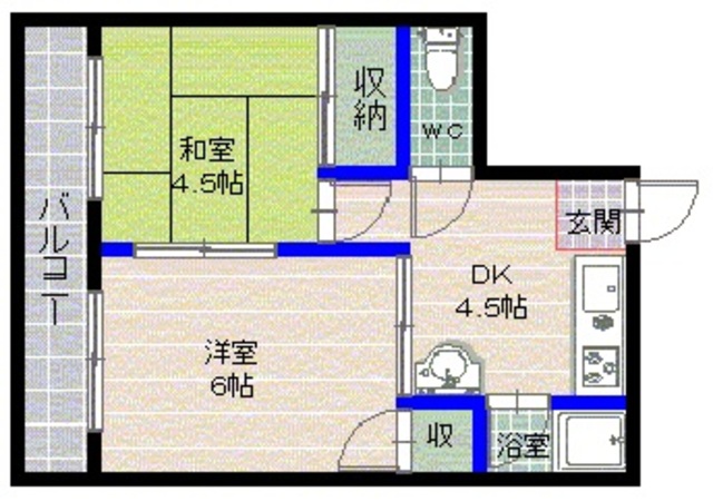 スウィング大濠の間取り