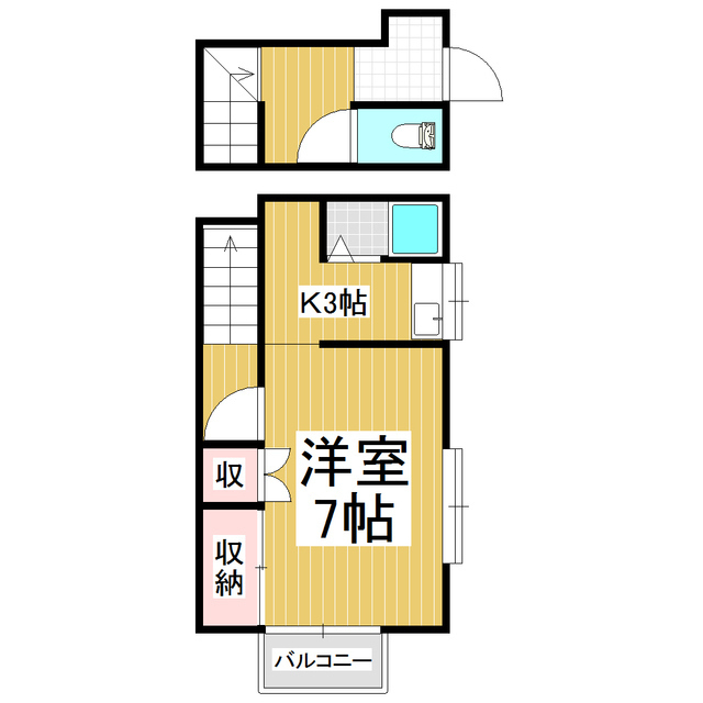 サンフレンドの間取り