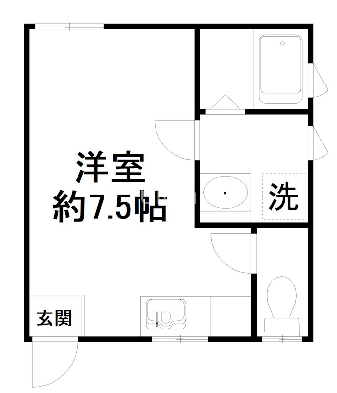 【日ノ岡ハイツの間取り】