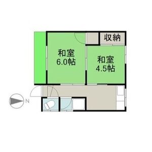 磯村長屋　東の間取り