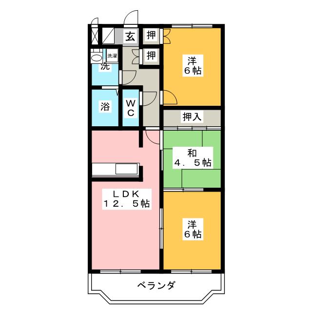 ファミールヴィレッジの間取り