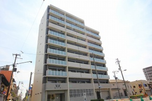 【大阪市阿倍野区阿倍野元町のマンションの建物外観】