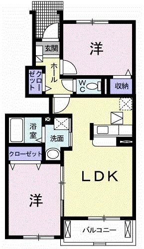 セレーノ　I棟の間取り