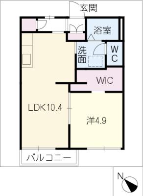 エントピア２０Ａ棟の間取り