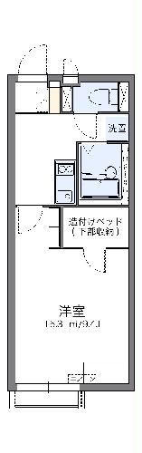 レオネクストスリムヒルズの間取り