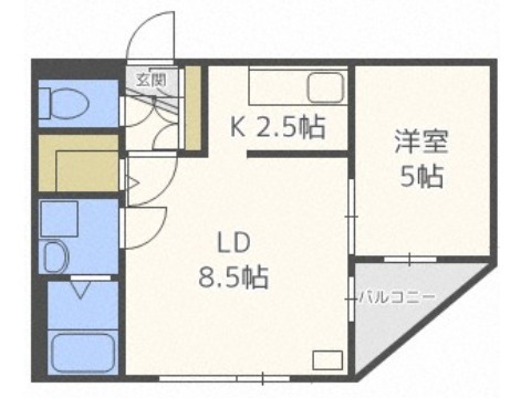 ラ・シュエットIIIの間取り