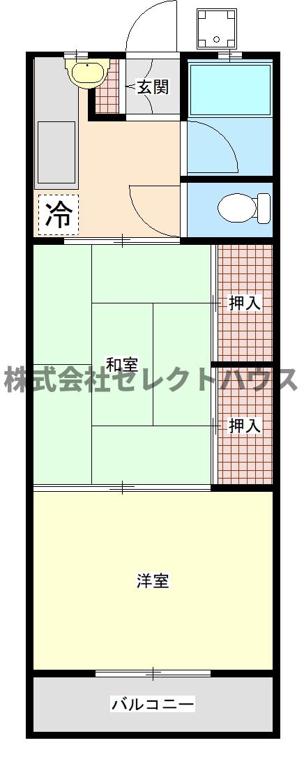【天王森マンションの間取り】