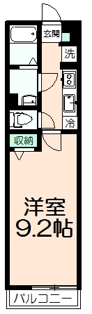 リブリ・堀之内の間取り