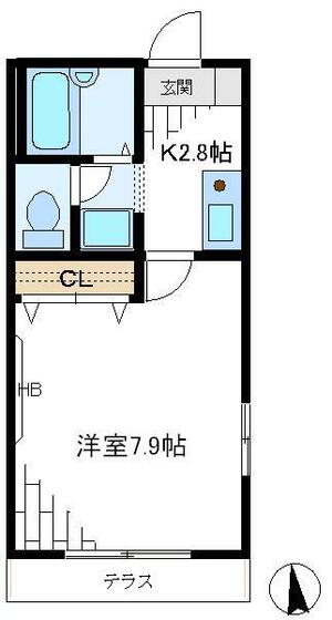 ベルハイム六本木の間取り