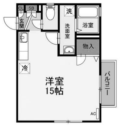 シャーメゾン此花の間取り