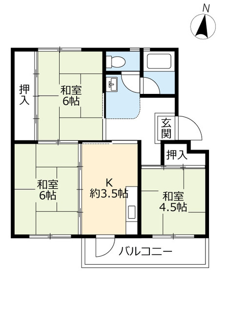 ＵＲ高森台の間取り