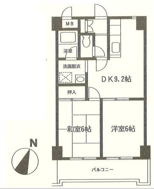 ドミールＴＳの間取り