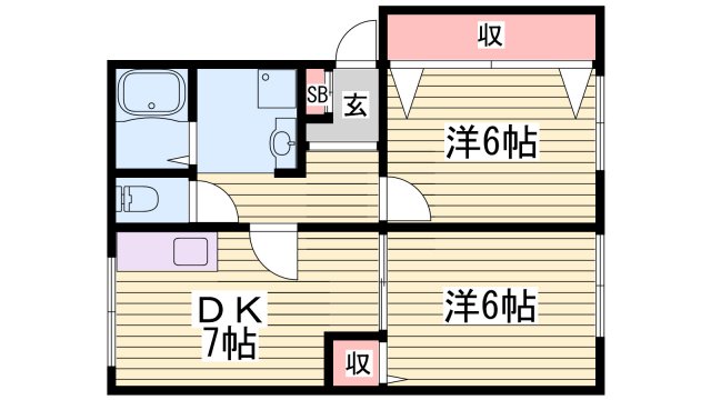 アネックスIの間取り