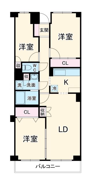 アプリーレ日吉本町の間取り