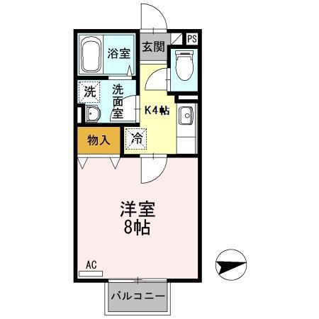 エルドラードＢの間取り