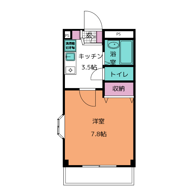 シェモアの間取り