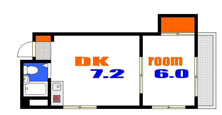 【ソルレヴァンテ紙屋町の間取り】