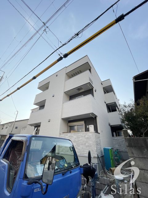 【池田市満寿美町のアパートの建物外観】