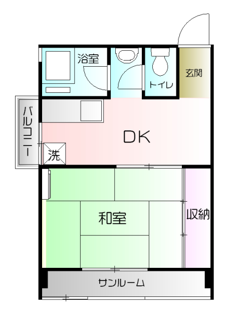 尾崎台ビルの間取り