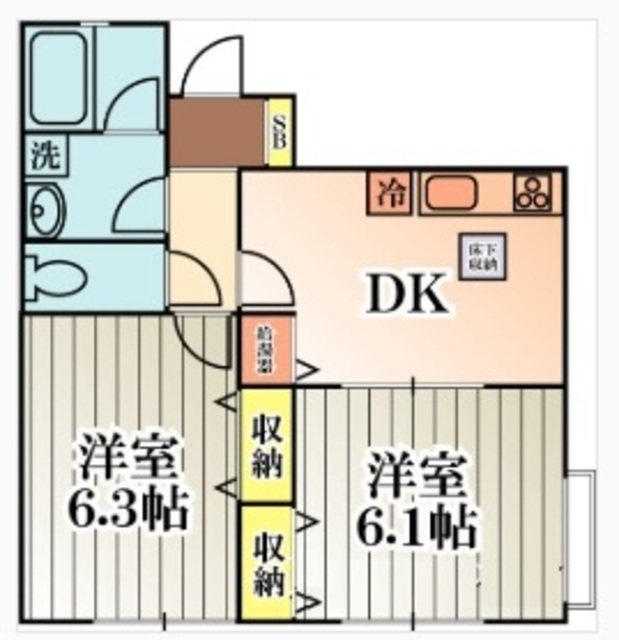 スプーキーパレスの間取り