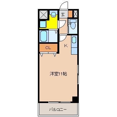 ＭＫ－III宮崎駅前通りの間取り