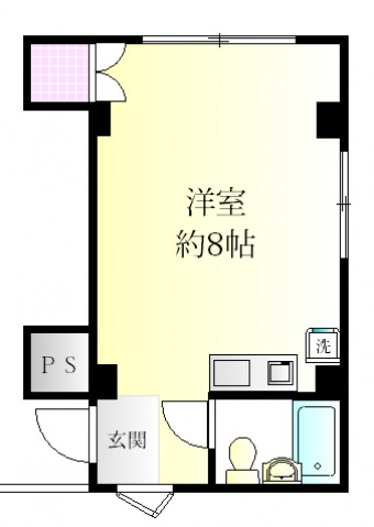 ハッピーマンション香取の間取り