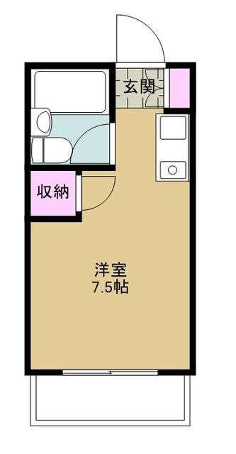 新座市栄のアパートの間取り