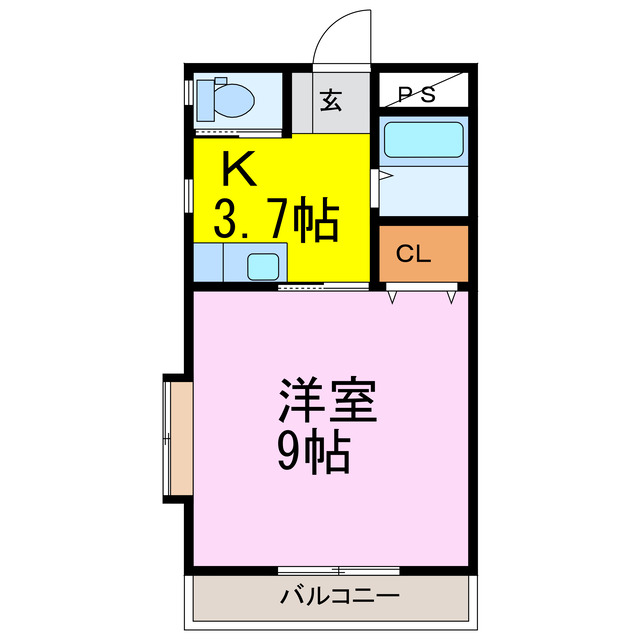 ラフォーレ・ピースの間取り