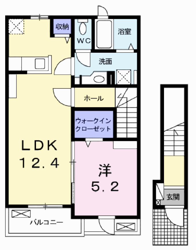 ソエレンシアの間取り