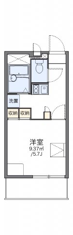 レオパレス平野南の間取り