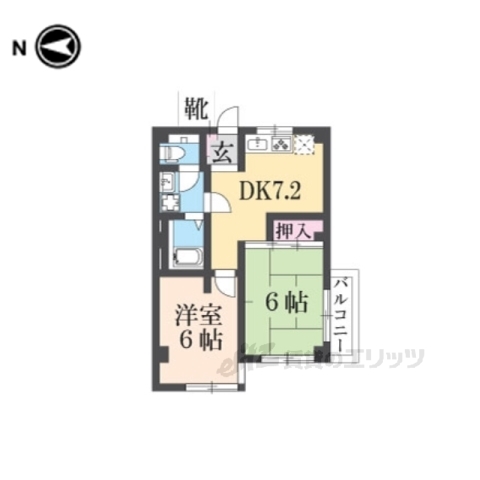 シャトー天平の間取り