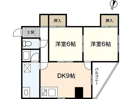 グレイス比治山の間取り