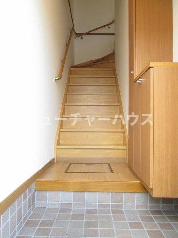 玄関　落ち着いた玄関です