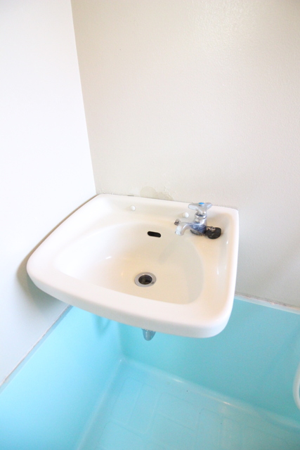洗面設備　浴室に洗面ボウルあり
