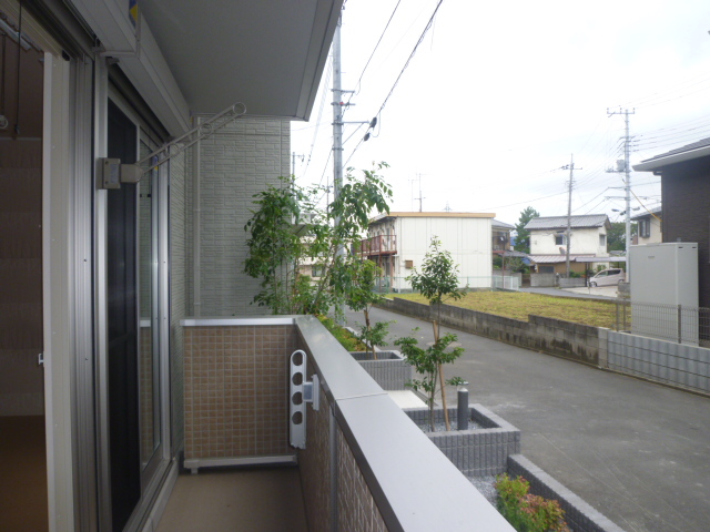 バルコニー　別の部屋の写真です