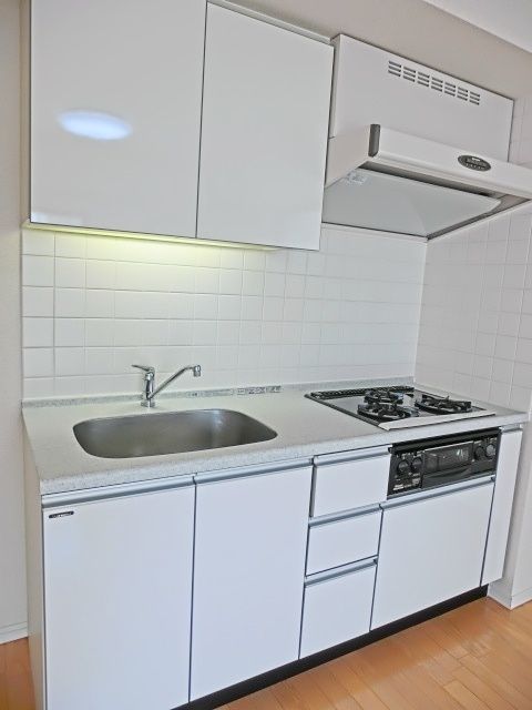 キッチン　★３口ガスシステムキッチン★